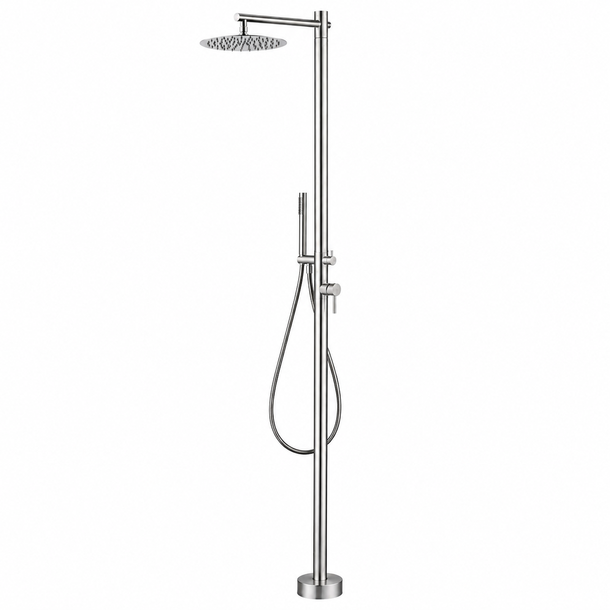 Ducha exterior Poolimex Kansas GPK012/AC acero inoxidable