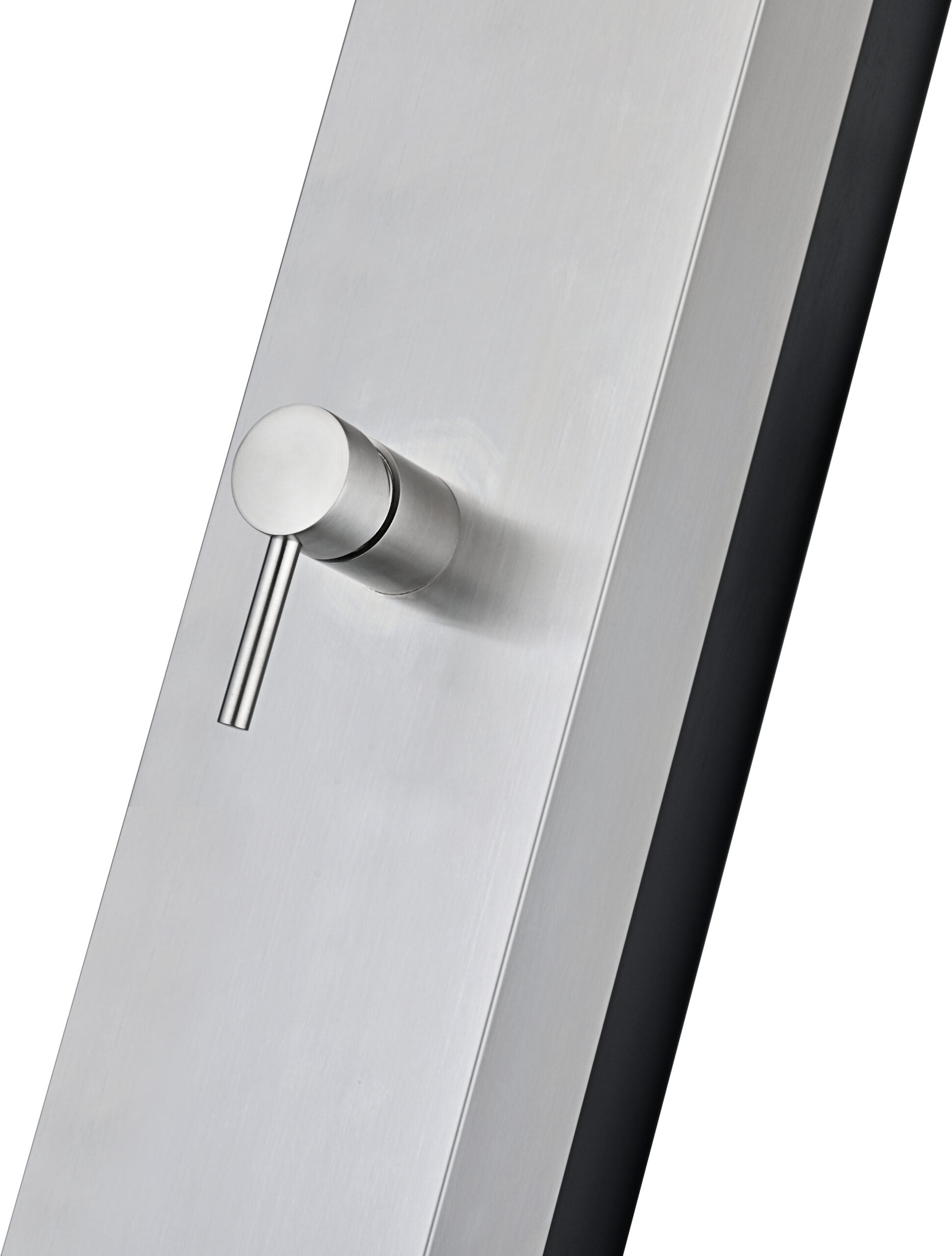 Columna Ducha Exterior Poolimex Phoenix GPP015 Acero Negro Mate