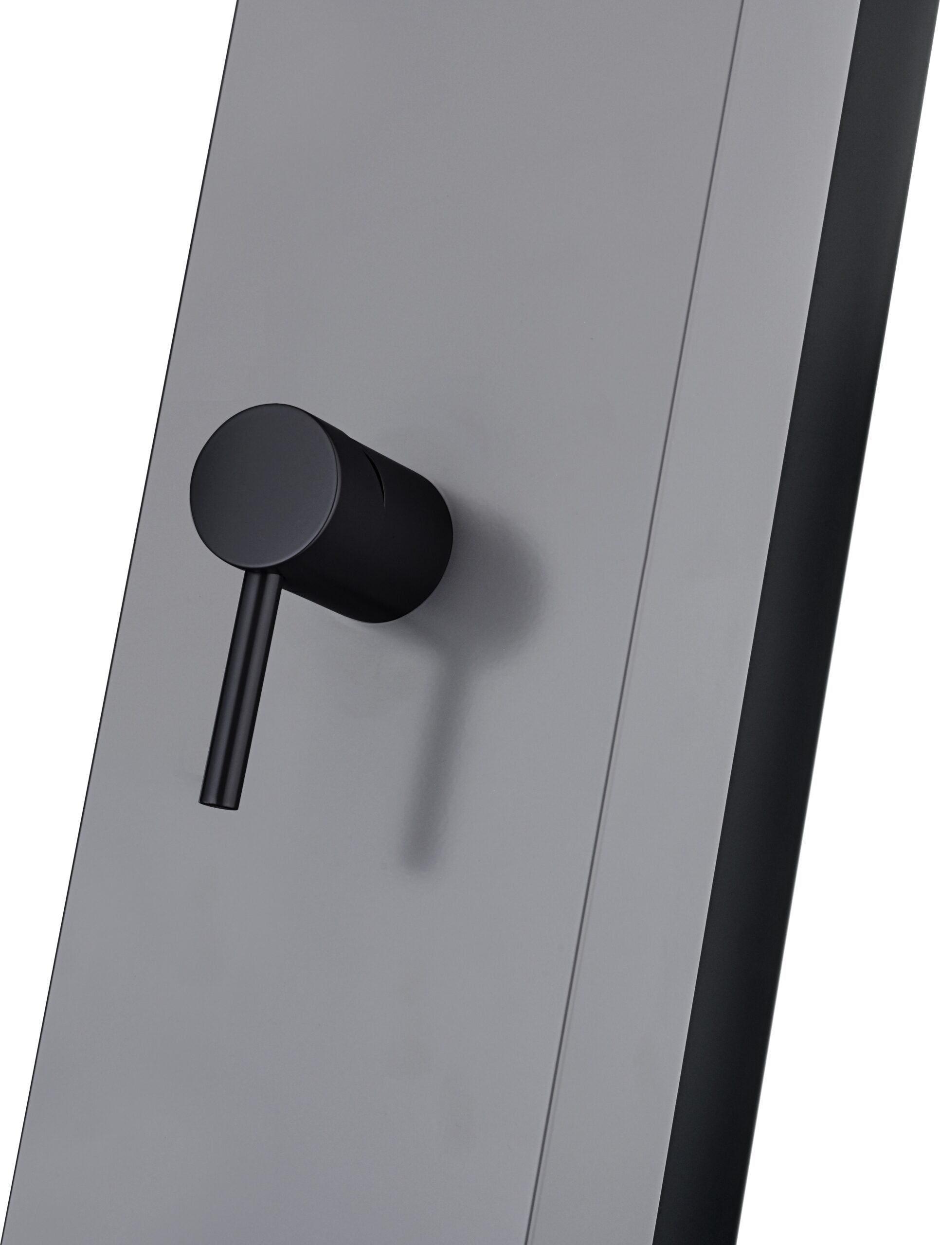 Columna Ducha Exterior Poolimex Phoenix GPP015 Gris Cobalto Negro Mate