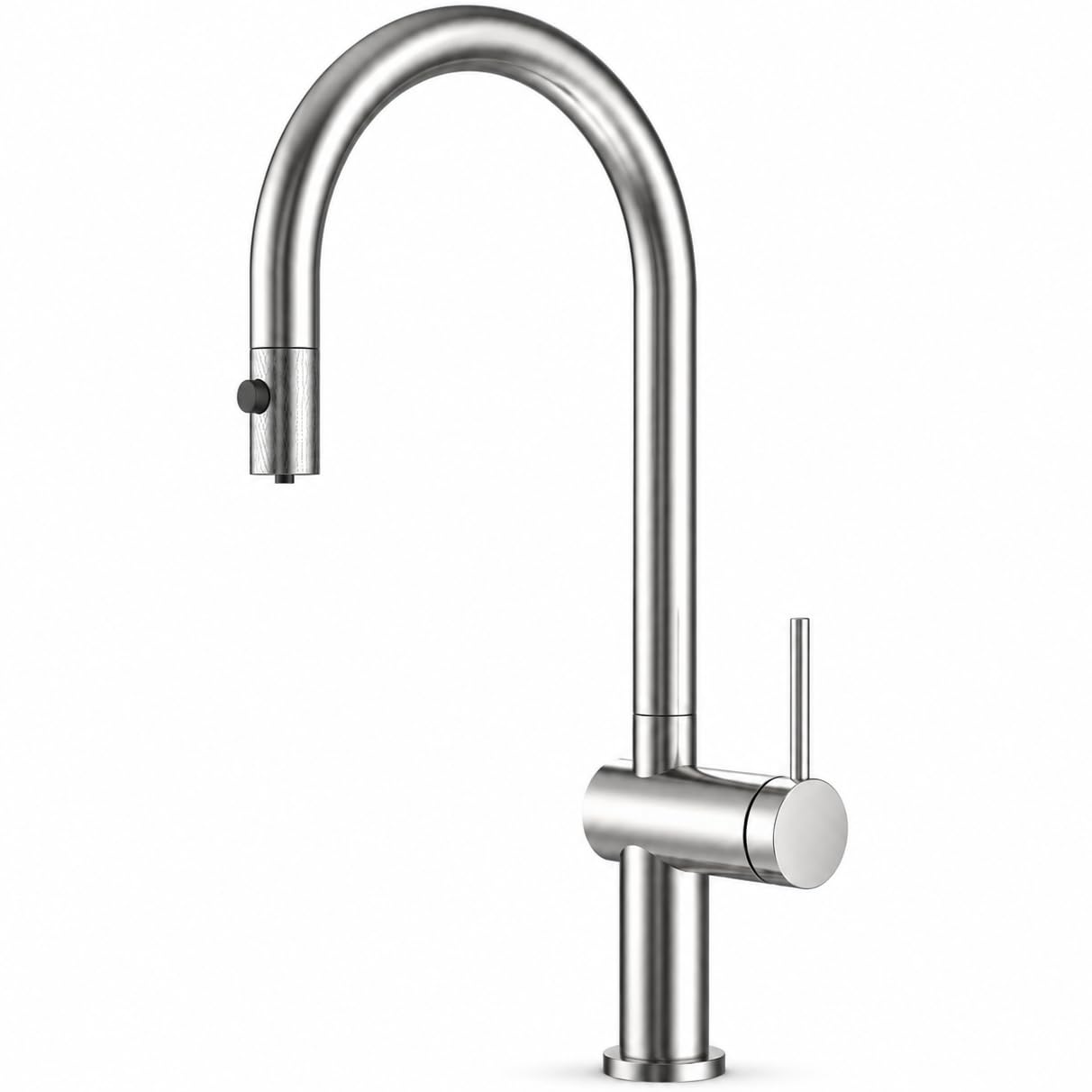 Grifo cocina IMEX Lazio GOS006/NQ níquel cepillado