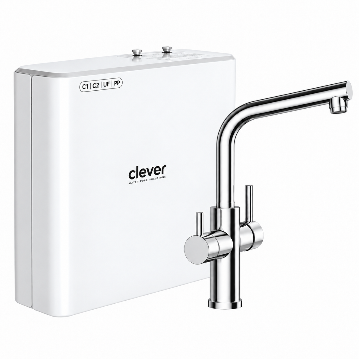 Grifo de Cocina 3 Vías Clever PURE SLIM 62963