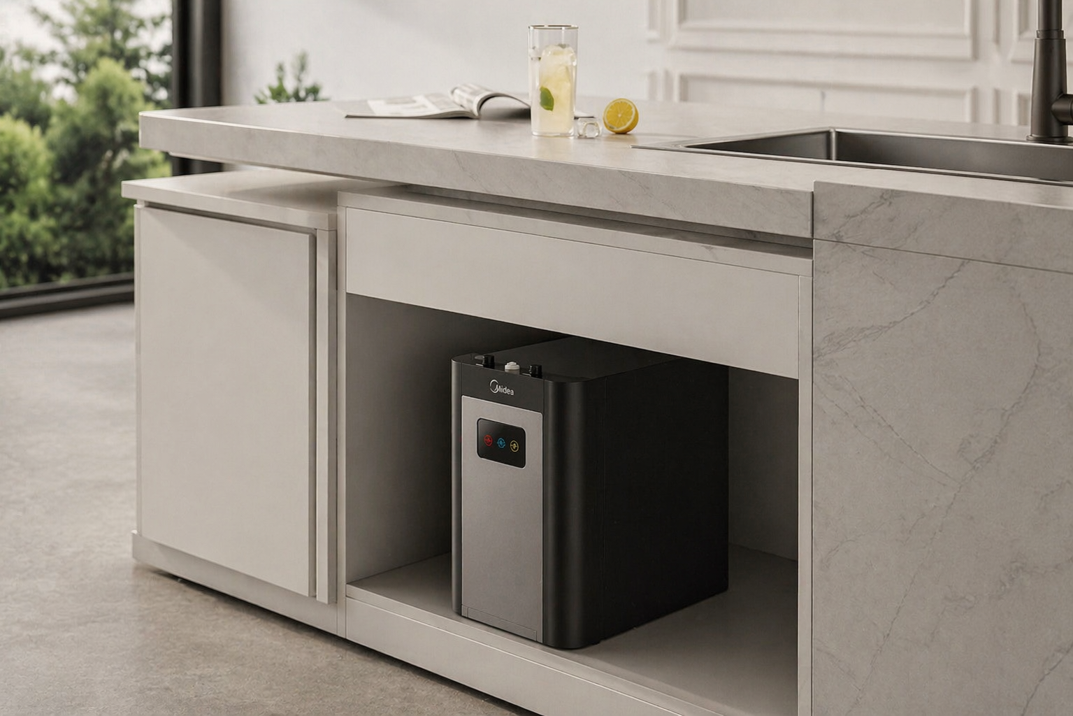 Midea MI0042 COMO QUEDA