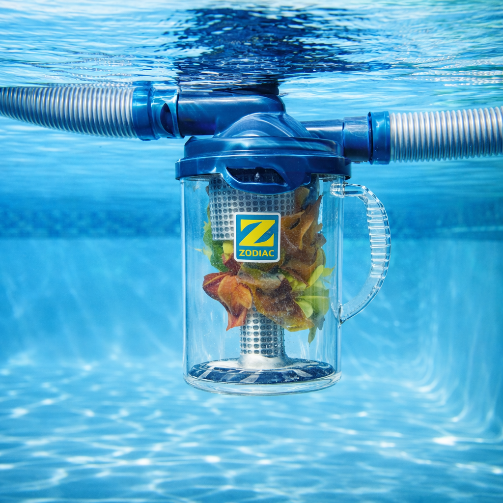 Recolector de hojas Zodiac BAR-200-0035 azul transparente