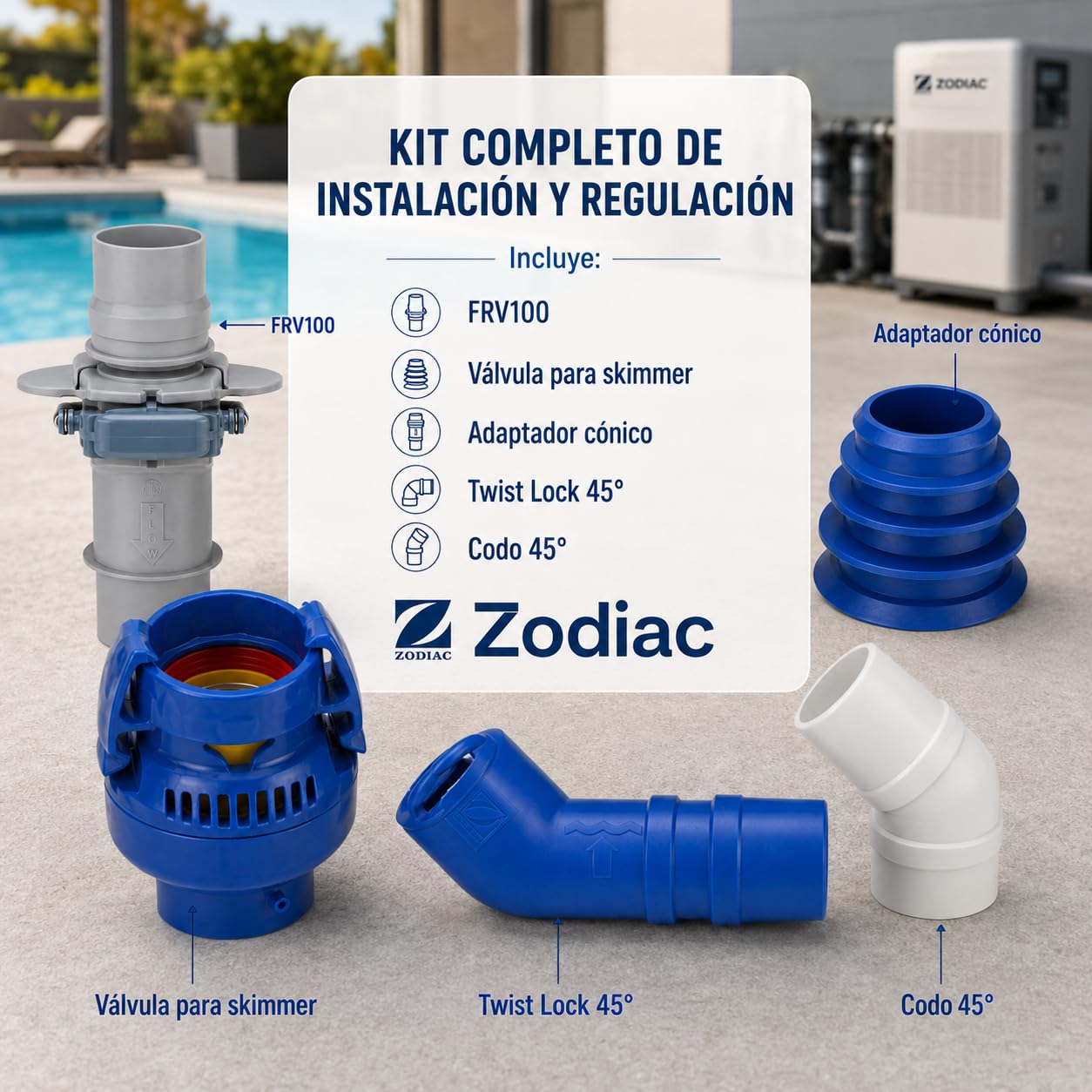 Repuestos limpiafondos zodiac