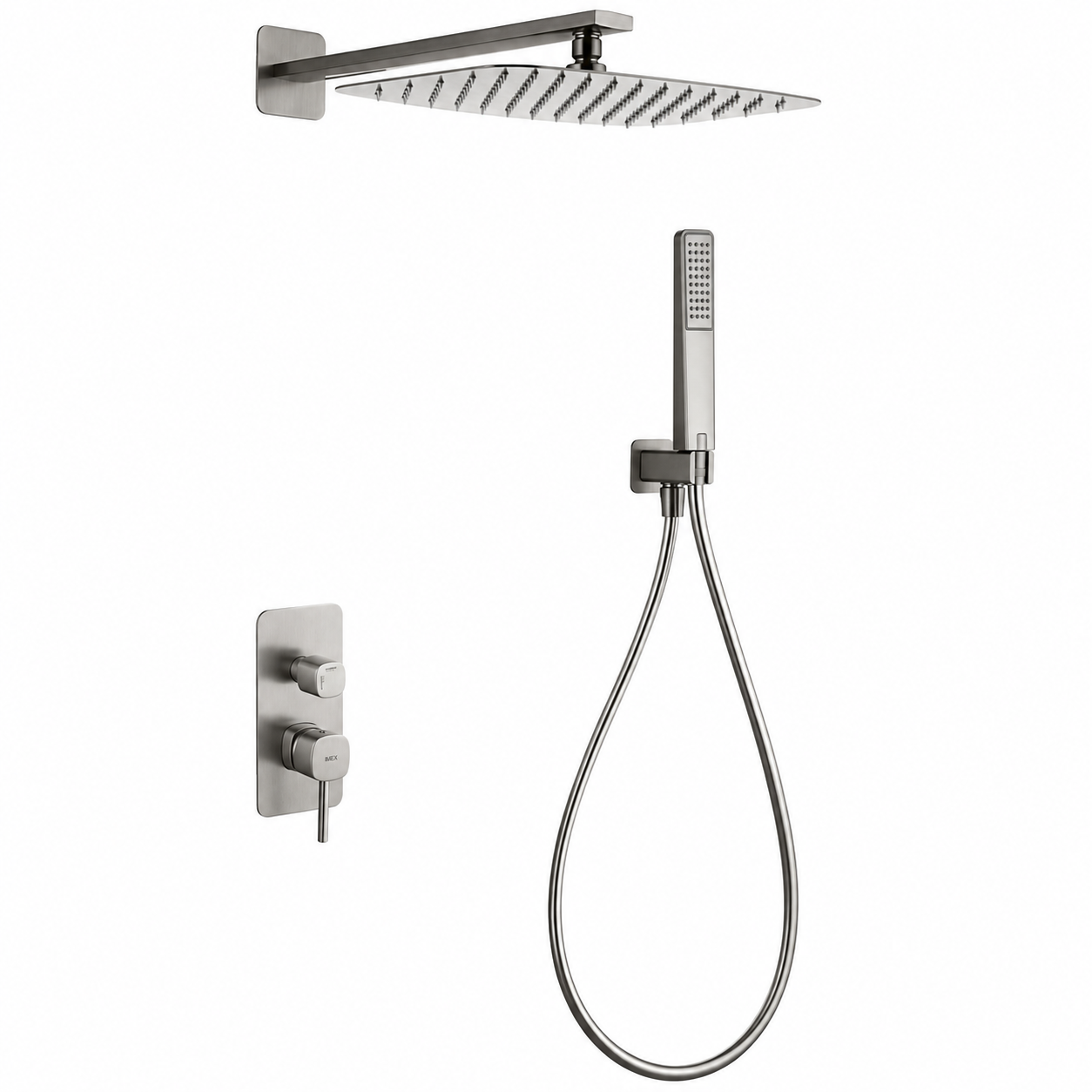 Conjunto de Ducha Empotrado Monomando IMEX Toscana GPT064