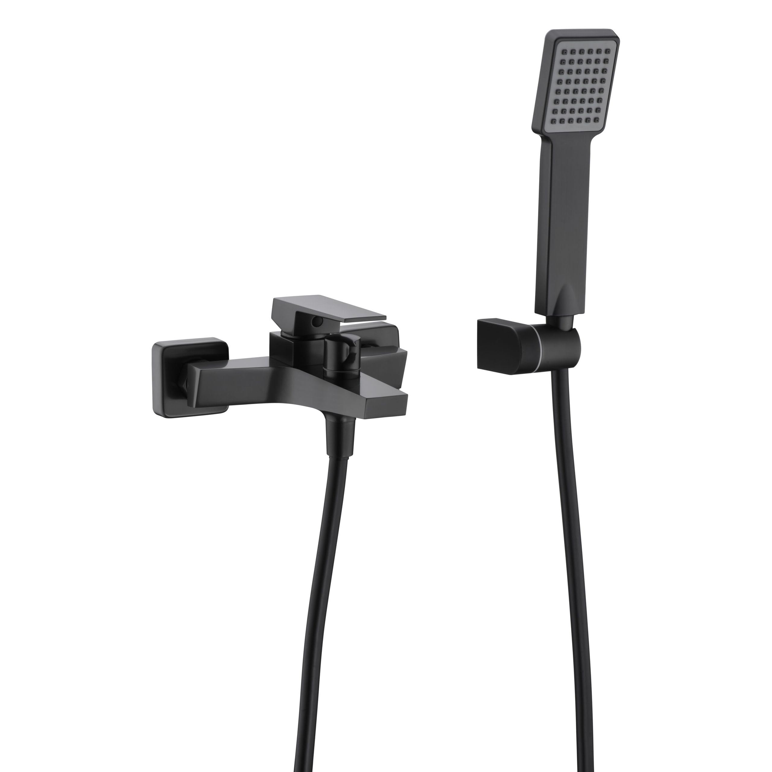 Grifo monomando ducha y bañera IMEX ART BDAR025-4BGM black gun metal