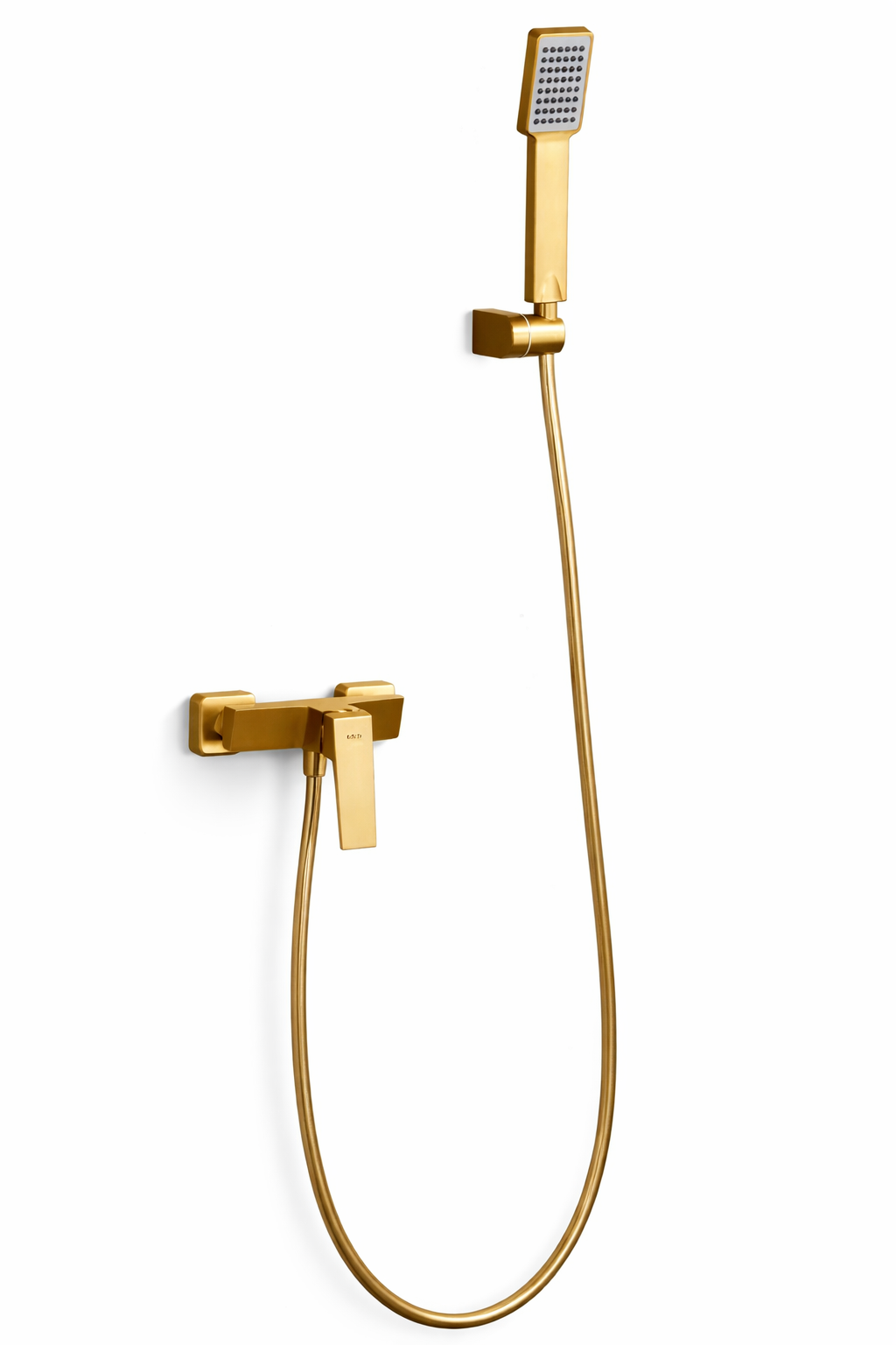 Kit de ducha monomando IMEX ART BDAR025-5OC oro cepillado