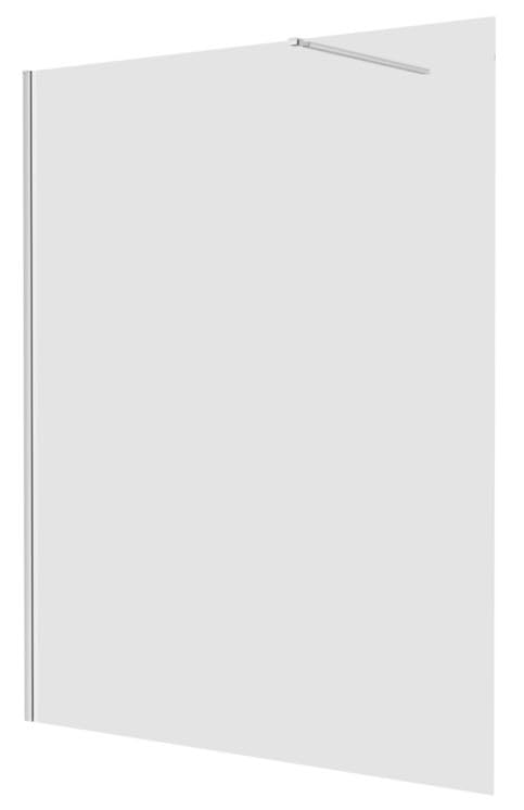 Mampara fija Imex SCREEN PRO cromado instalada en ducha