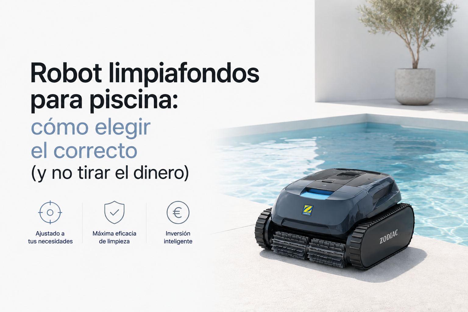 Robot limpiafondos para piscina: cómo elegir el correcto (y no tirar el dinero)