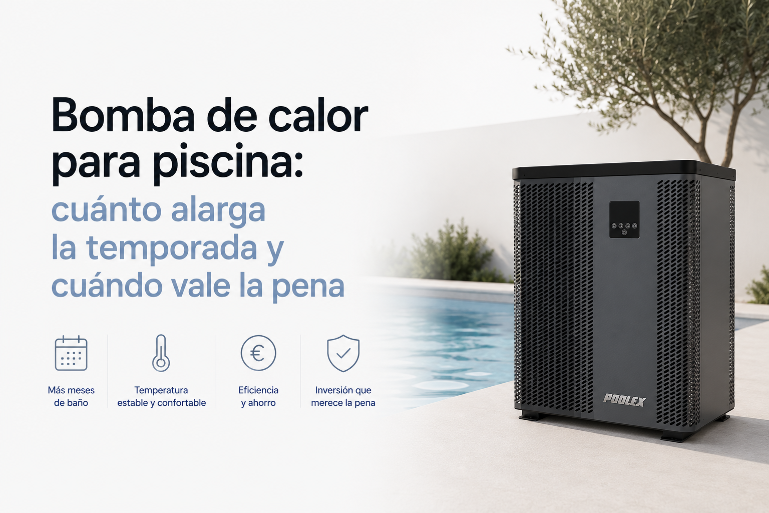 Bomba de calor para piscina
