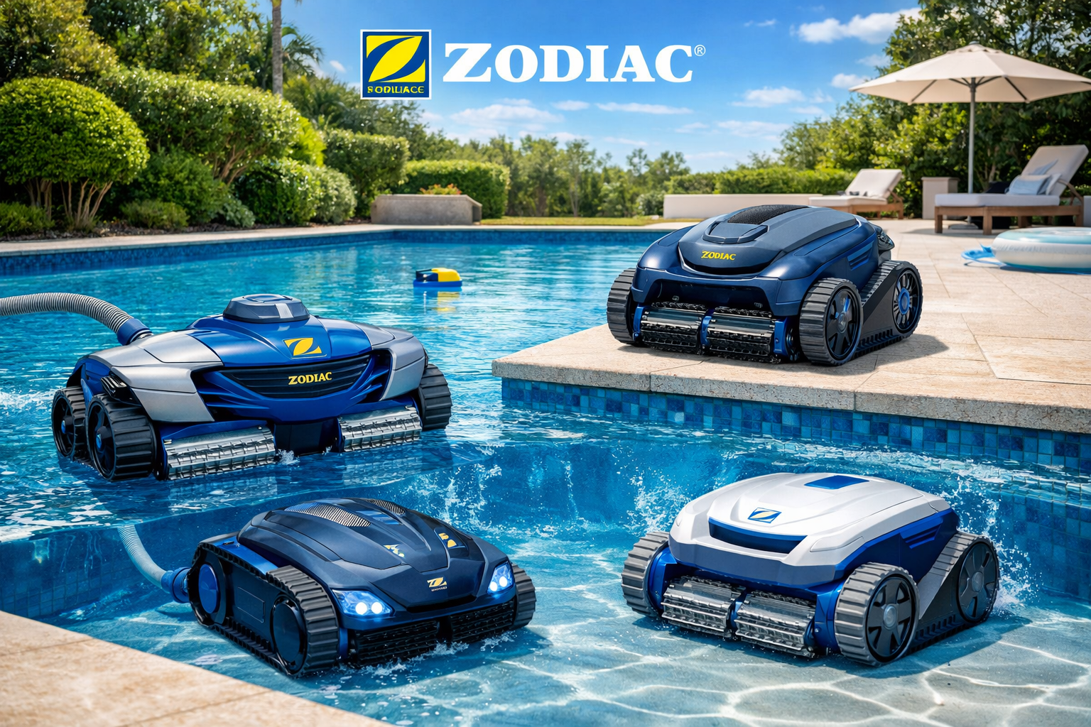 Robots de piscina zodiac limpiafondos