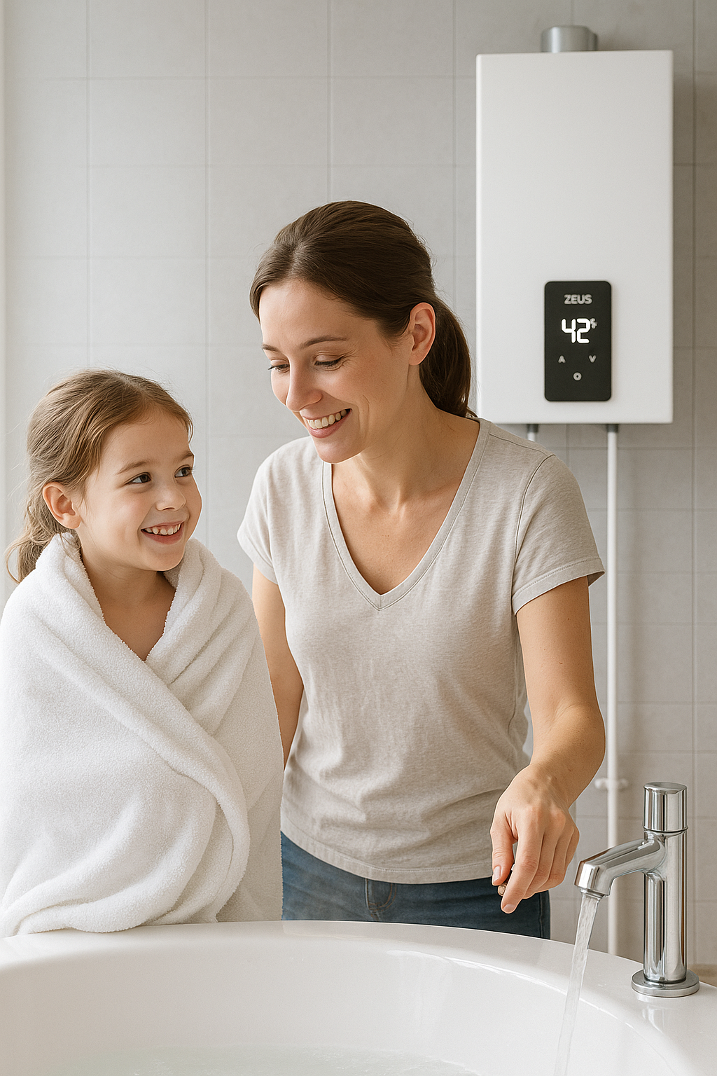 Zeus 12L | Calentador Estanco Instantáneo Gas Natural o Butano