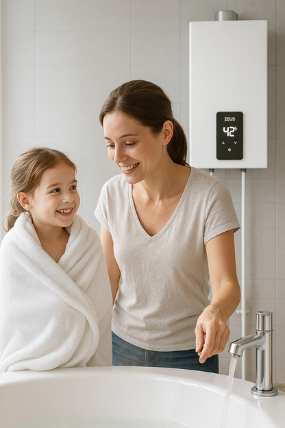 Zeus 12L | Calentador Estanco Instantáneo Gas Natural o Butano