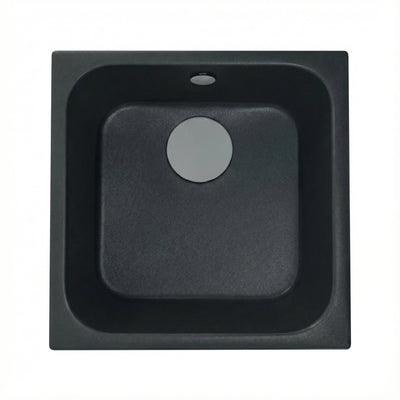 Fregadero de cocina SYAN KALI – Sobre encimera, resina sintética 450×450 mm | Varios colores