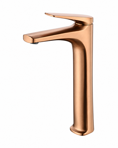 IMEX Delos BDD055-3ORC Hoher Waschtischmischer Roségold gebürstet