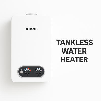 Calentador de Agua a Gas Bosch Therm 4000 T4004 | 10 L/min, Atmosférico, Butano/Natural