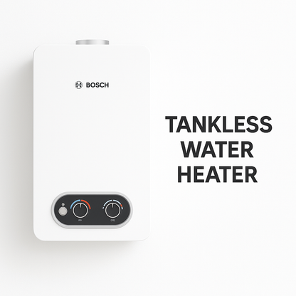 Bosch - Calentador de Agua a Gas Butano/Natural Atmosférico 10 L/min Therm 4000 T4004