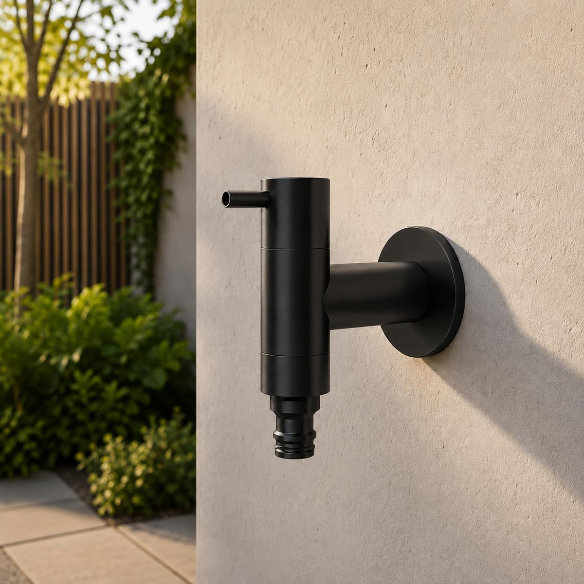 Grifo Exterior Jardín IMEX Arches GAA001 Acero Inoxidable S.316