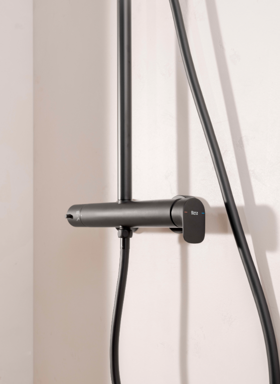 Roca Plus Round - Columna de ducha monomando VEGA PLUS A5A9A6EC00, A5A9A6ENB0