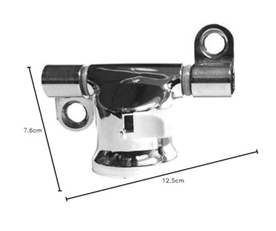 Bisagras de Asiento Roca Dama Senso y Giralda | Kit Desmontable Cromado