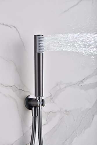 Sistema Ducha Empotrado Termostático IMEX Monza GTM039 Cromo