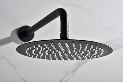 Sistema Ducha Empotrado Termostático IMEX Monza GTM039NG Negro Mate