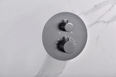 Sistema Ducha Empotrado Termostático IMEX Monza GTM039 Cromo