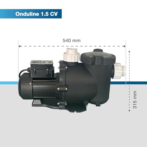 Bomba de Piscina Poolex Ondulina PF-OL15 1,5 CV | Velocidad Variable, Ultra Silenciosa