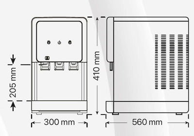 Fuente Agua Ósmosis Inversa GALYON Sobremesa 5 Etapas