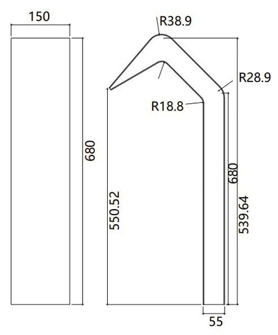 Cascada para Piscina IMEX Niágara Gris Cobalto Acero S316