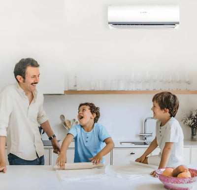 Aire Acondicionado Bosch Climate 2000 CL2000 | 3000 fg/h, 12000 BTU, Monosplit con Bomba de Calor A++/A+