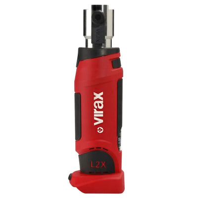 Prensa Electromecánica de Engarzado Viper L2X con Pinza Madre, Insertos V y 2 Baterías Virax