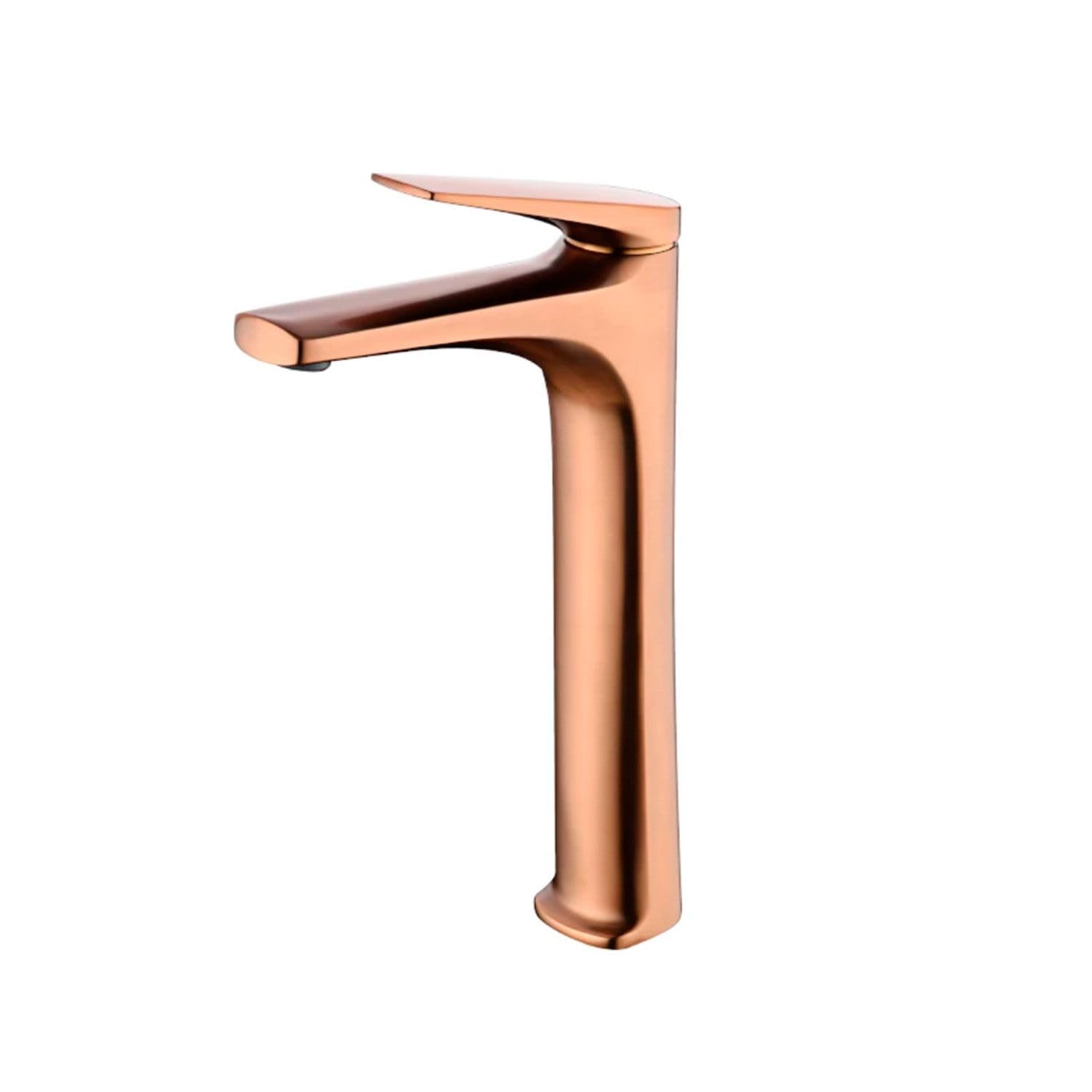 Grifo Lavabo Alto IMEX Delos BDD055-3ORC Oro Rosa Cepillado