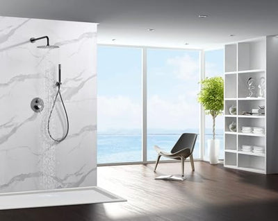 Sistema Ducha Empotrado Termostático IMEX Monza GTM039 Cromo