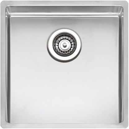 REGINOX Fregadero de acero inoxidable New York 40 x 40 KG-CC a partir de armario de 50 cm de ancho