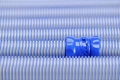 Zodiac W78055 - Juego de 6 Secciones de Mangueras Twist Lock, 6 x 1 m, para Limpiafondos de Piscina Hidráulicos, Color Azul