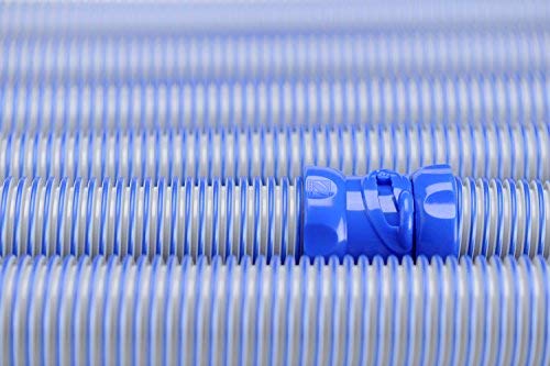 Zodiac W78055 - Juego de 6 Secciones de Mangueras Twist Lock, 6 x 1 m, para Limpiafondos de Piscina Hidráulicos, Color Azul