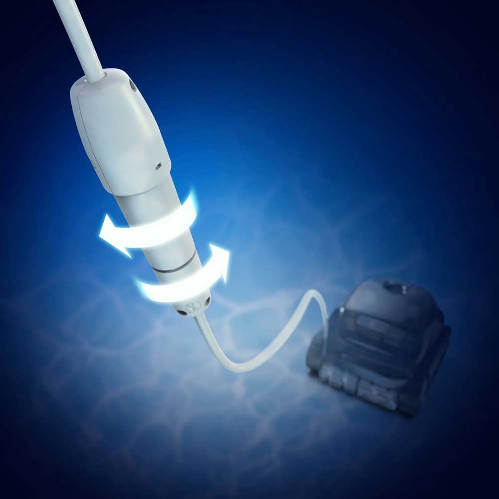 Zodiac CNX 50 iQ | Robot Limpiafondos para Piscinas hasta 12x6 m, Limpia Fondo, Paredes y Línea de Agua, App y Carro Incluido