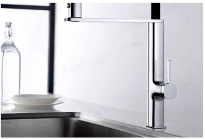 Grifo Cocina Flexible IMEX Menorca GCE019 Cromo