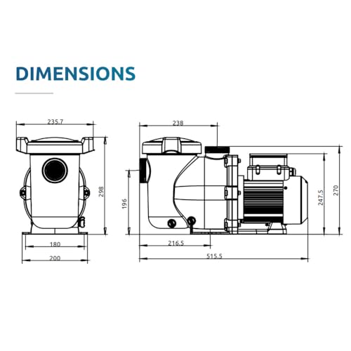 Bomba de Piscina Poolex Ondulina PF-OL15 1,5 CV | Velocidad Variable, Ultra Silenciosa