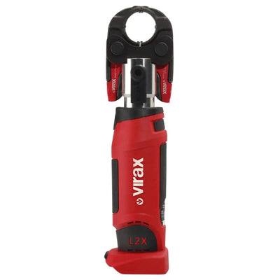 Prensa Electromecánica de Engarzado Viper L2X con Pinza Madre, Insertos V y 2 Baterías Virax