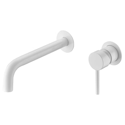 Grifo Lavabo Empotrado IMEX Etna GLT023/BL Blanco Mate