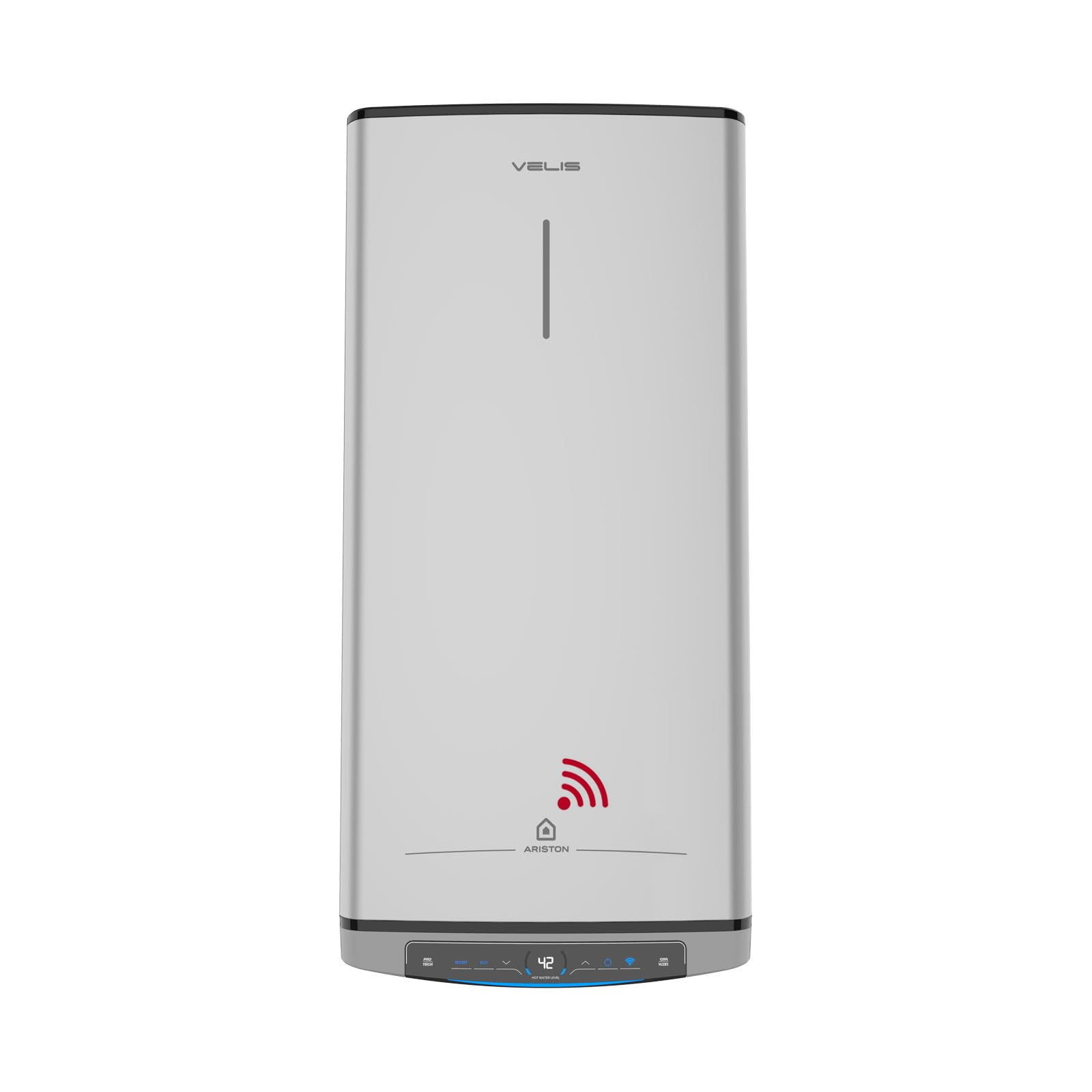 Termo Eléctrico 100L Litros Multiposición, Calentador de Agua Eléctrico Plano Ariston Velis Tech Dry Wifi