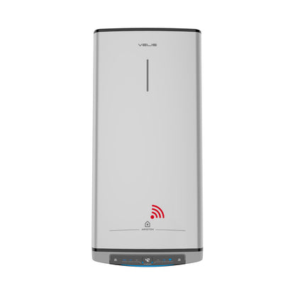 Termo Eléctrico 100L Litros Multiposición, Calentador de Agua Eléctrico Plano Ariston Velis Tech Dry Wifi