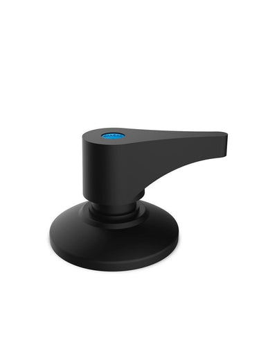 Conjunto Accionamiento para Llave de Paso Empotrar. Palanca NEGRO