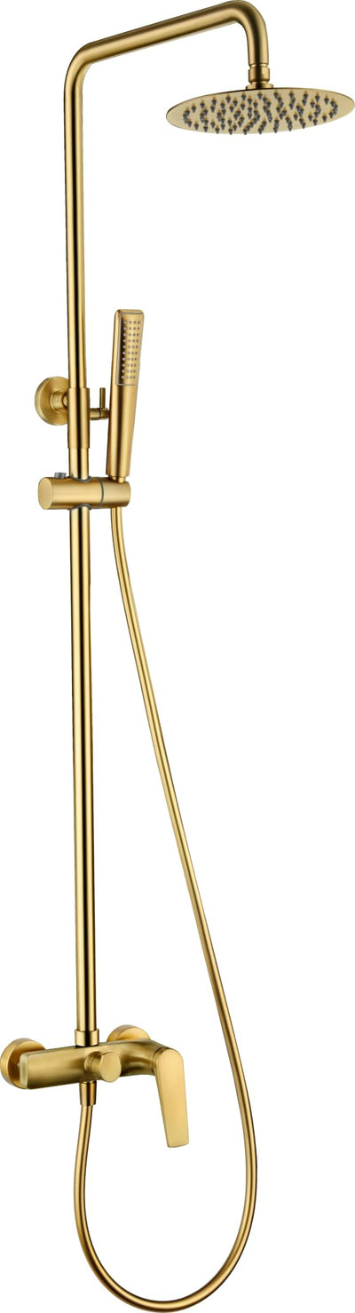 Conjunto Ducha IMEX Delos BDD055OC Oro Cepillado