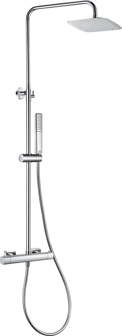 Columna de Ducha Termostática IMEX Toscana BTT064 Acabado Metálico