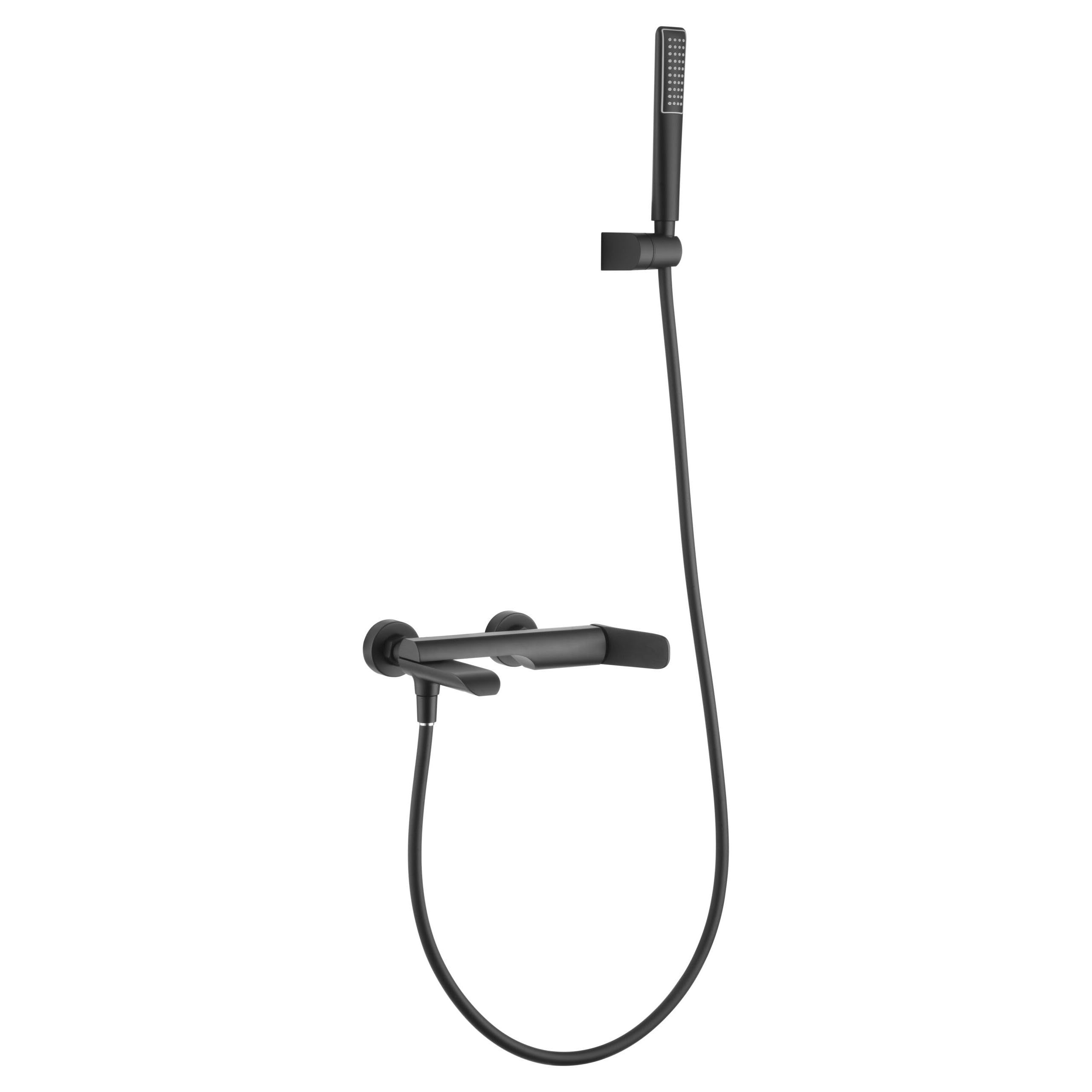 Grifo Baño Ducha IMEX Dinamarca BDR031-4NG Negro Mate