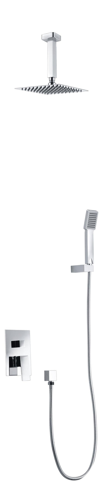 Conjunto Ducha Empotrado IMEX Berlin GT006 Cromo