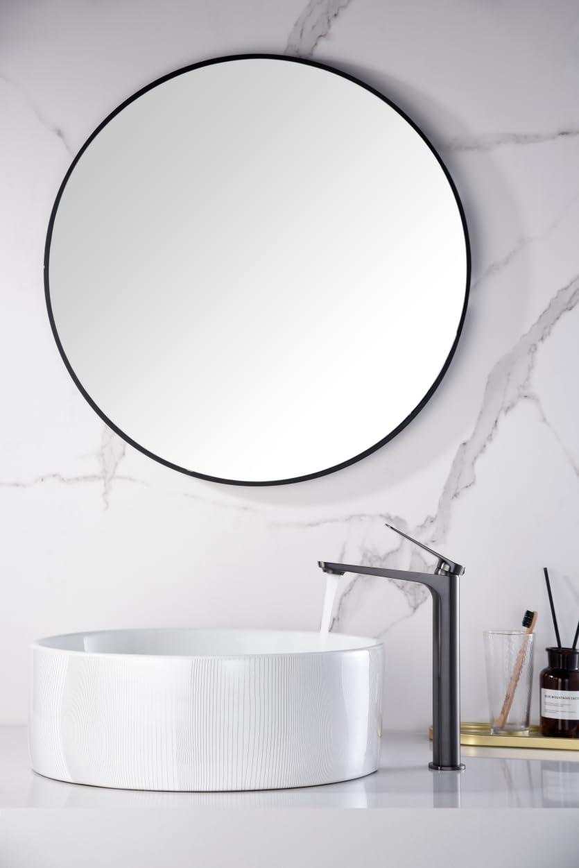 Grifo Lavabo Alto IMEX Nápoles BDN047-3BGM Black Gun Metal PVD